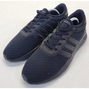 Adidas Neo Lite Racer Black Size 9.5 Mens Running Sneakers Shoes DB0646